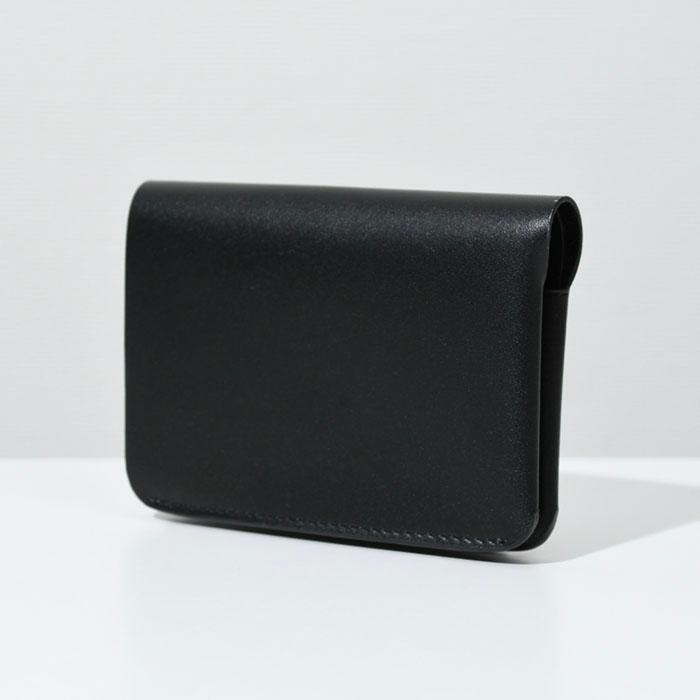 ジルサンダー　JIL SANDER ケース　ブラック　黒　未使用品 JIL SANDER（ジルサンダー） カードケース ダブルカードWALLET