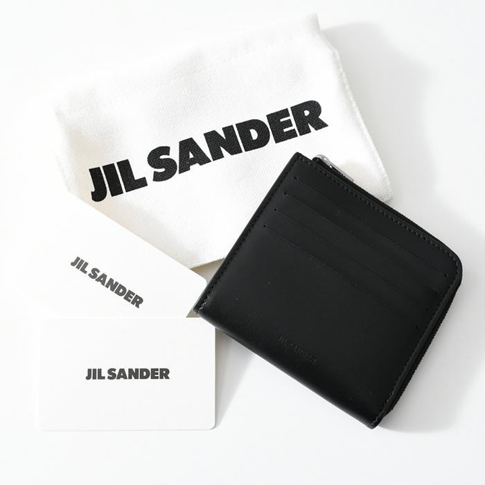 JILSANDER コインケース コンパクトウォレット カードケース ブラック JIL SANDER JILSANDER ジルサンダー カードケース コインケース