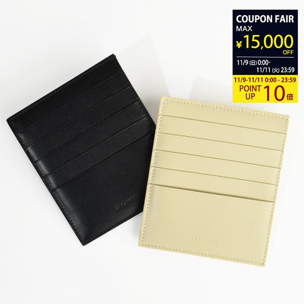 未使用級　現行モデル✨　JIL SANDER ジルサンダー　ケース　レザー JIL SANDER ジルサンダー レザー コインケース&カードケース