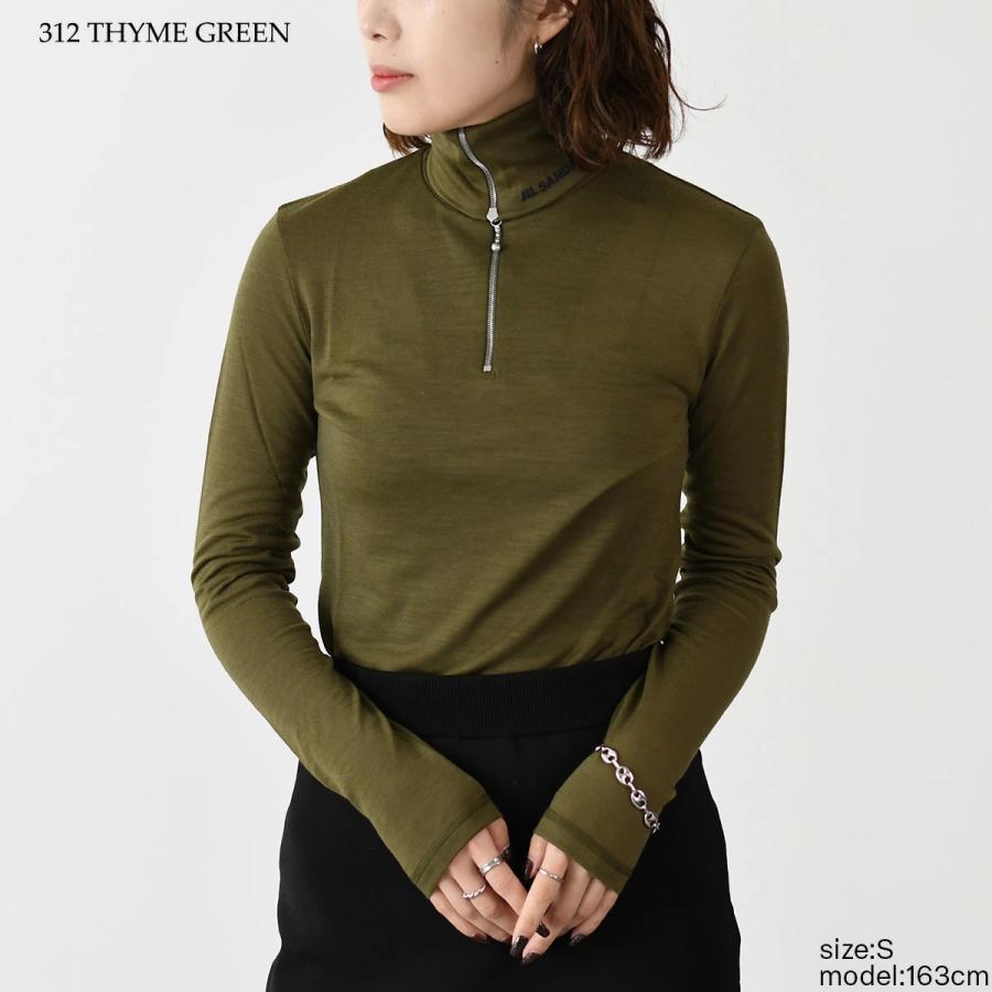 JIL SANDER JILSANDER ジルサンダー トップス カットソー ジップ