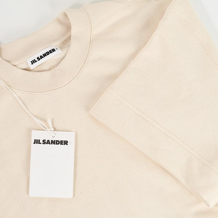 JIL SANDER クリーム スウェット JIL SANDER（ジルサンダー） トップス スウェット トレーナー コットン