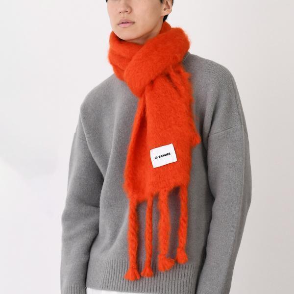 JIL SANDER（ジルサンダー） マフラー ナローウールブレンド スカーフ