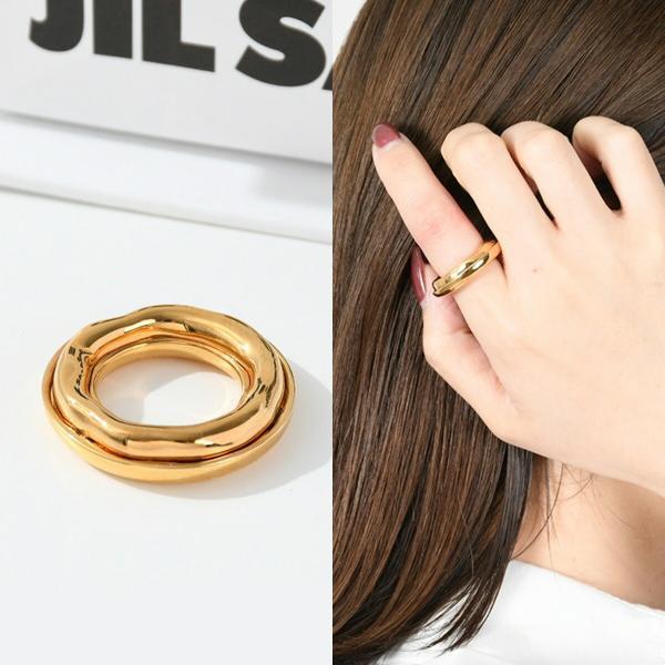 JIL SANDER（ジルサンダー） アクセサリー 指輪 BRASSリング J56UQ0004