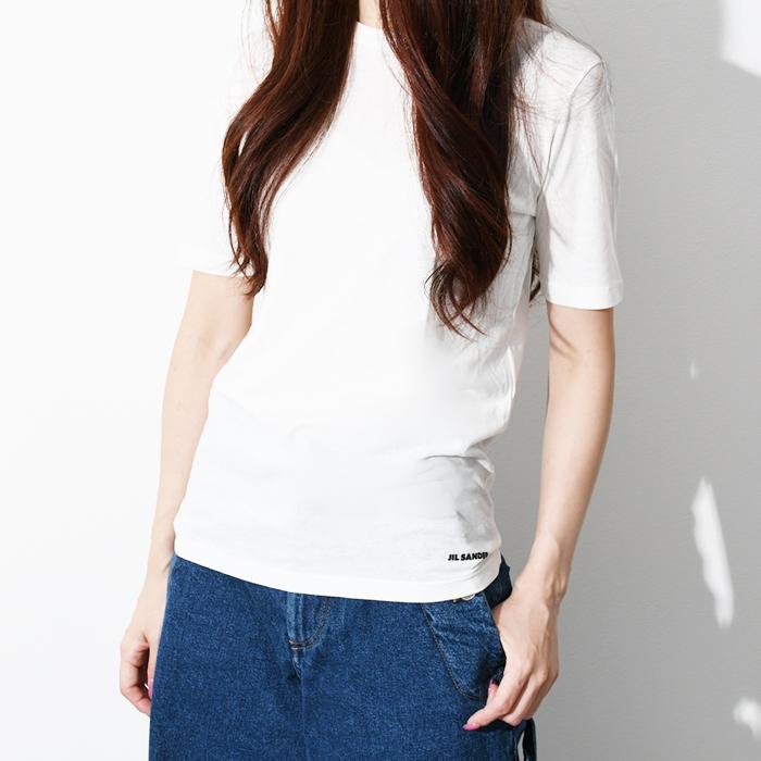 JILSANDER ジルサンダー MINI ロゴ コットン Tシャツ ロゴT レディース