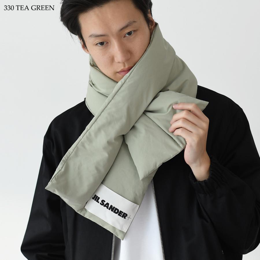 jil sander+  ダウンスカーフ(カーキ) jil sander+ ダウンスカーフ(カーキ)