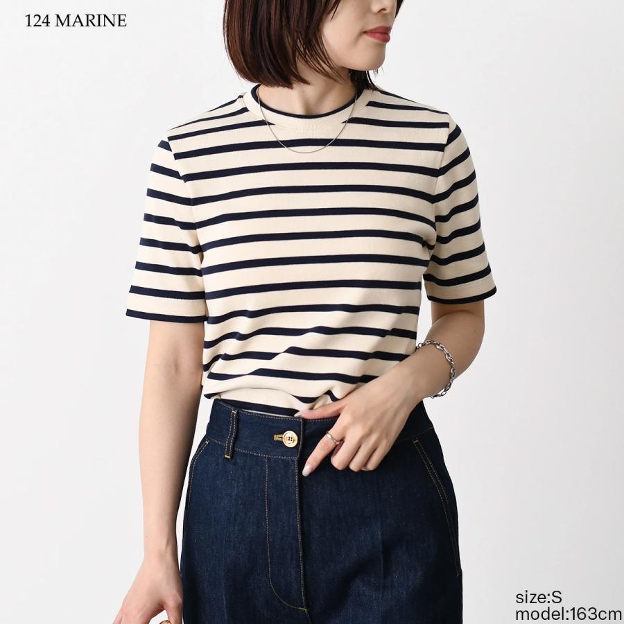 ttt　ジルサンダー＋　ボーダーTシャツ　Sサイズ JIL SANDER（ジルサンダー） 8/6プライスダウン Tシャツ トップス