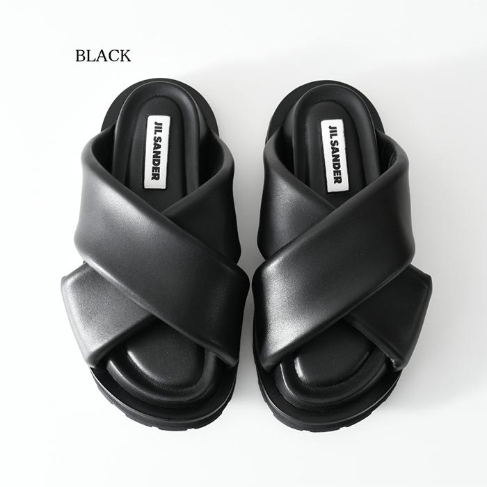 JILSANDER ジルサンダー クロスストラップ サンダル PADDED Slides