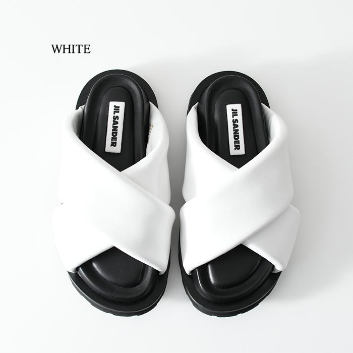 JILSANDER ジルサンダー クロスストラップ サンダル PADDED Slides