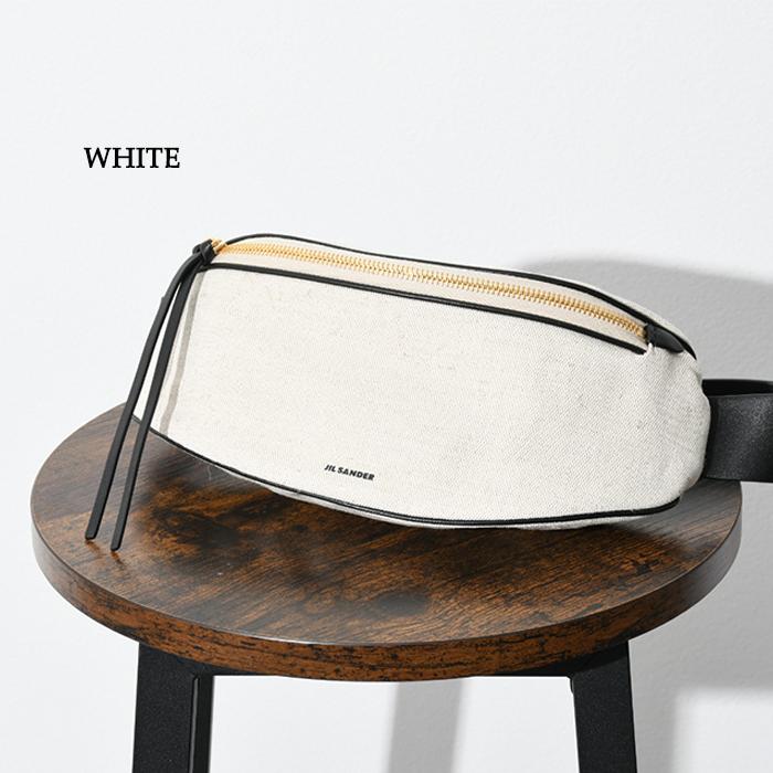JILSANDER ジルサンダー ボディバッグ ロゴ キャンバス ベルトバッグ