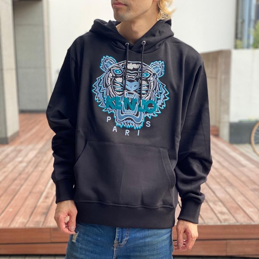 Kenzo ケンゾー タイガー パーカー スウェット メンズ Tiger コットン Fa65sw3104xa 99 ロゴ 長袖 Black ブラック 黒 トップス Kenzo Fa65sw3104xa99 セレクトショップ Felice Yahoo 店 通販 Yahoo ショッピング