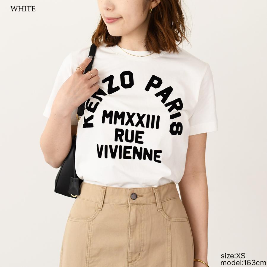 KENZO ケンゾー トップス RUE VIVIENNE Tシャツ FD52TS0424SO KENZO ケンゾー トップス RUE VIVIENNE Tシャツ FD52TS0424SO
