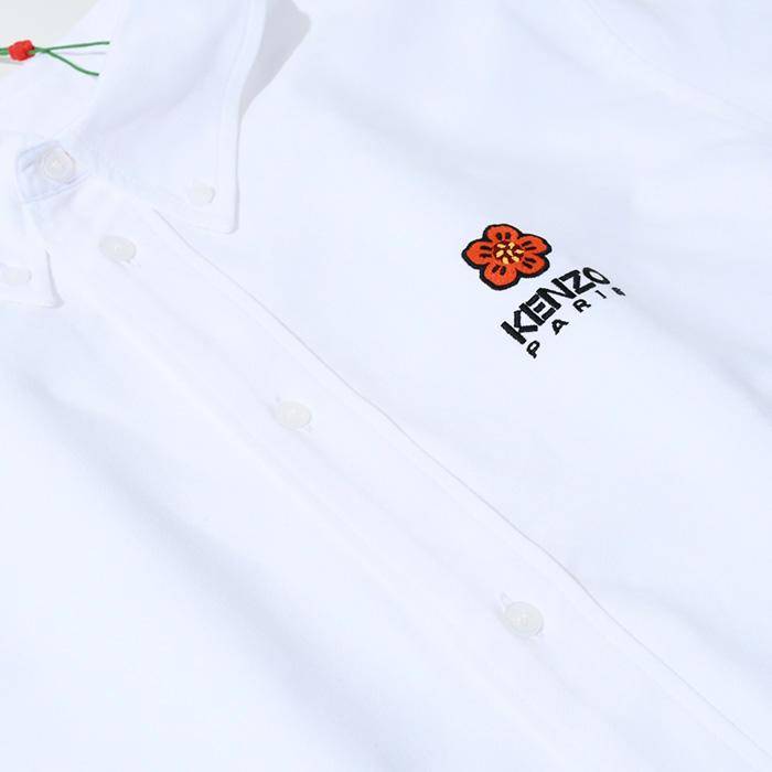 KENZO ケンゾー シャツ トップス BOKE FLOWER' CREST カジュアル FD55CH4109LO WHITE ホワイト メンズ カジュアルシャツ シンプル おすすめ｜selectshopfelice｜06