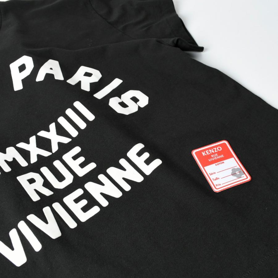 KENZO ケンゾー トップス RUE VIVIENNE Tシャツ FD55TS4594SC KENZO ケンゾー トップス RUE VIVIENNE Tシャツ FD55TS4594SC