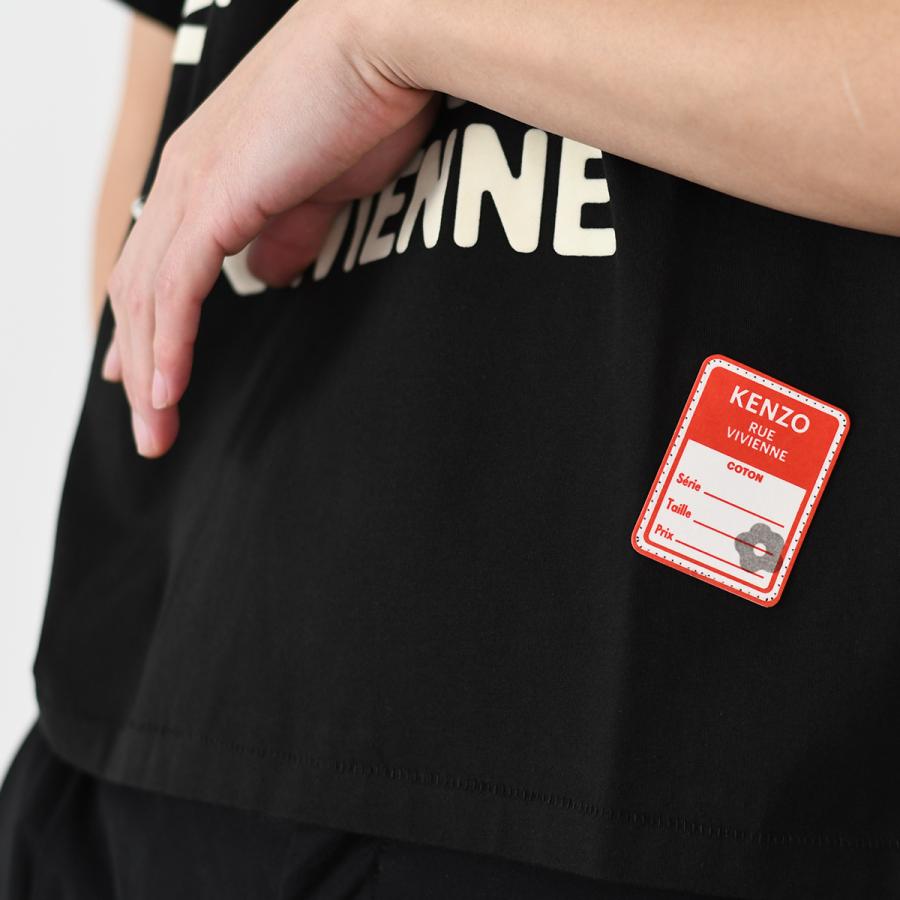 KENZO ケンゾー トップス RUE VIVIENNE Tシャツ FD55TS4594SC KENZO ケンゾー トップス RUE VIVIENNE Tシャツ FD55TS4594SC