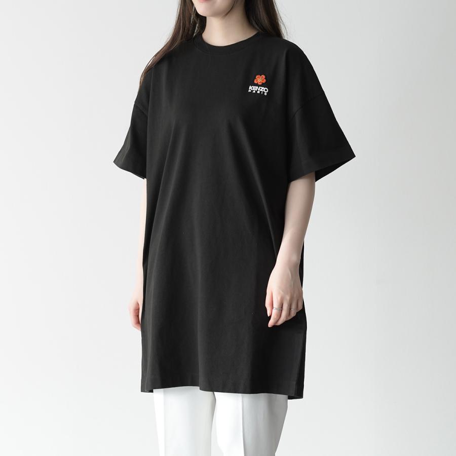 KENZO ケンゾー ワンピース トップス クレスト 刺繍 オーバーサイズ T 