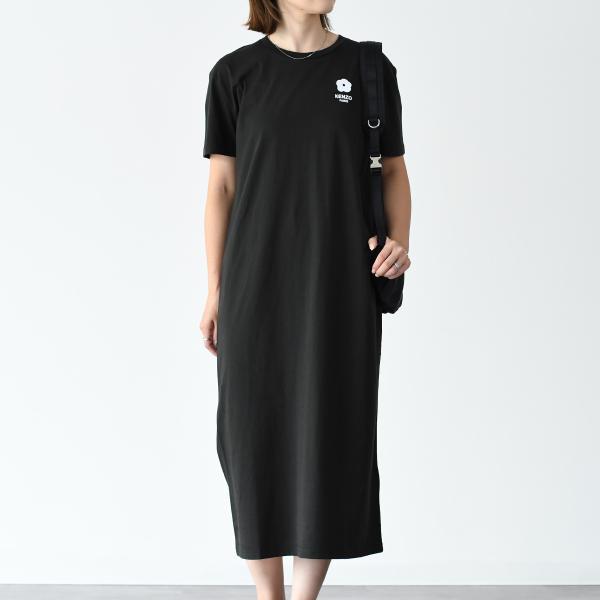 KENZO（ケンゾー） ワンピース FE52RO7514SO ロング Tシャツ ドレス