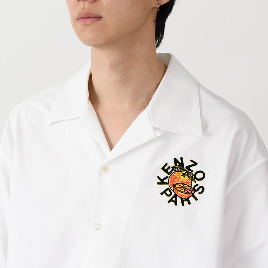 KENZO ケンゾー シャツ トップス Orange ハワイアンシャツ