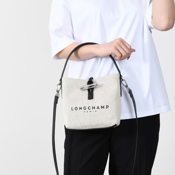 LONGCHAMP（ロンシャン） バッグ キャンバス ロゾ 2WAY バケットバッグ