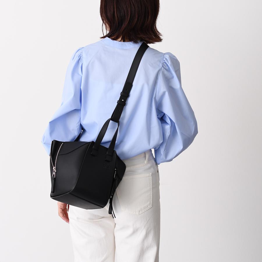 ロエベ ノベルティブラックハンドバッグ LOEWE（ロエベ） ハンドバッグ バッグ ハンモックバッグ コンパクト