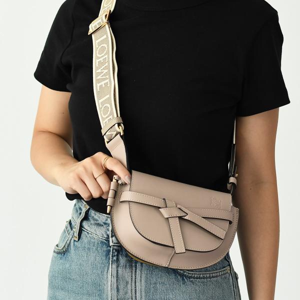 LOEWE ロエベブラウンミニショルダーバッグ