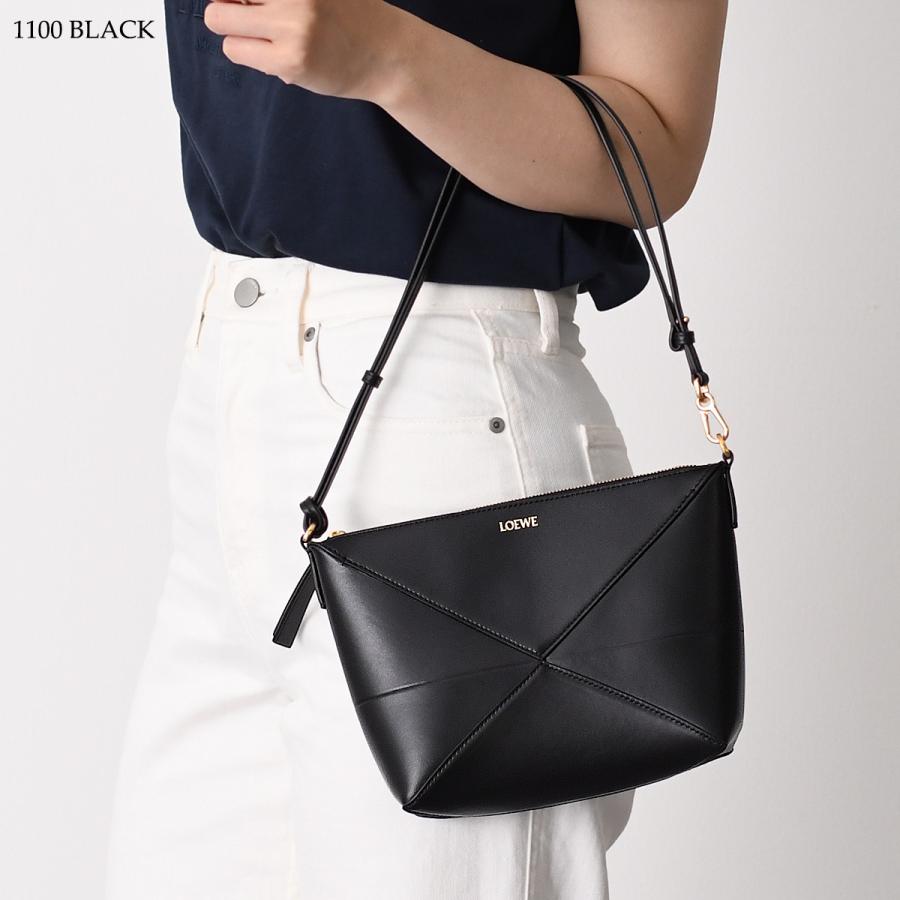 LOEWE（ロエベ） バッグ パズルフォルド ポーチ シャイニーナパカーフ