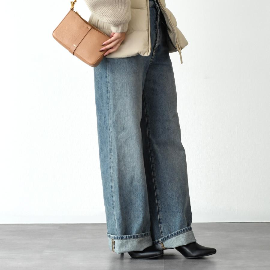 LOEWEロゴ入りハイウエストデニム LOEWE ロエベ デニム ボトムス ハイウエスト ジーンズ