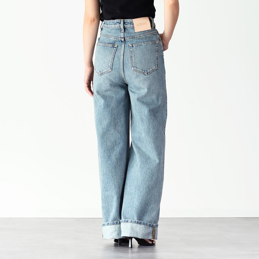 LOEWE ロエベ デニム ボトムス ハイウエスト ジーンズ LOEWE ロエベ デニム ボトムス ハイウエスト ジーンズ