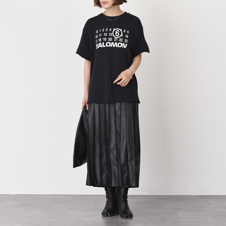 25SS mm6×Salomonサロモン シームレスTシャツ 黒 正規品新品 S 25SS mm6×Salomonサロモン シームレスTシャツ 黒 L