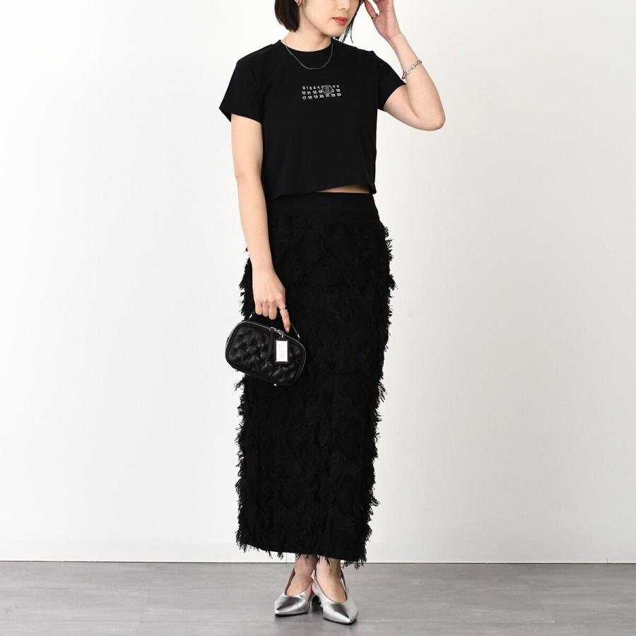 クロップドTシャツ 大人もOK!MM6 MAISON MARGIELA 半袖 MM6 MAISON MARGIELA エムエムシックス メゾン マルジェラ トップス