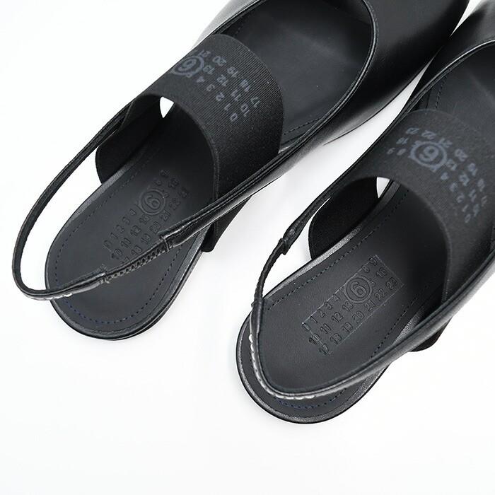 MM6 MAISON MARGIELA エムエムシックス メゾン マルジェラ サンダル アナトミック ニューメリック スリングバックシューズ 爆買の画像