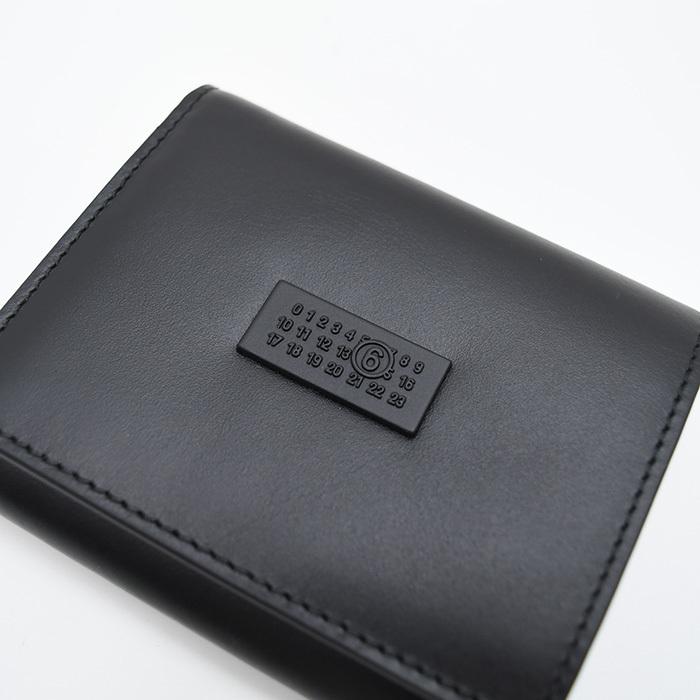 マルジェラ　財布 MAISON MARGIELA メゾン マルジェラ 二つ折り財布 ブラック