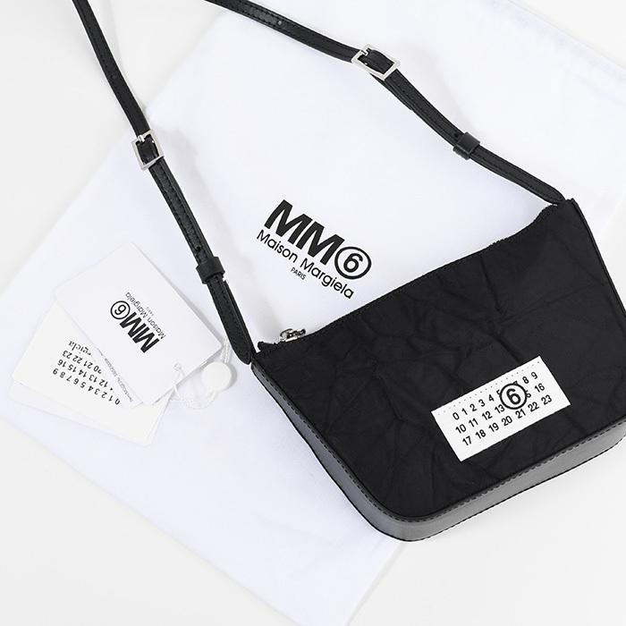 メゾンマルジェラ MM6 MaisonMargiela ブラックショルダーバッグ 楽天市場】エムエム 6 メゾンマルジェラ MM6 Maison Margiela