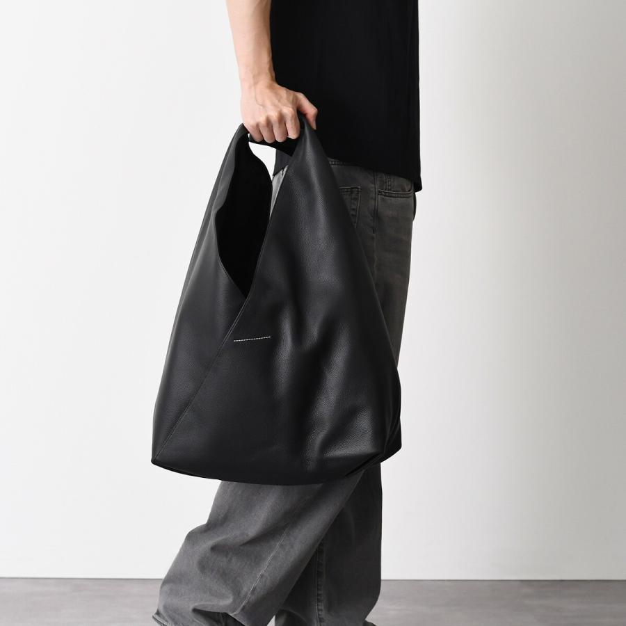 【ラスト1点】MM6 MAISON MARGIELA エムエムシックス メゾン マルジェラ トートバッグ ジャパニーズ バッグ ジュエルハンドル ラージの画像