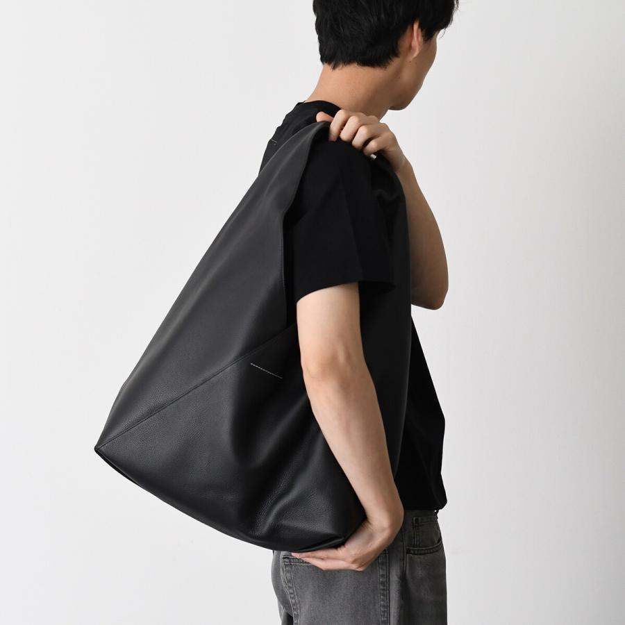 【ラスト1点】MM6 MAISON MARGIELA エムエムシックス メゾン マルジェラ トートバッグ ジャパニーズ バッグ ジュエルハンドル ラージの画像