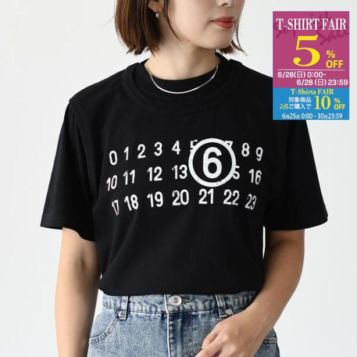 MM6 エムエムシックス マルジェラ Tシャツ トップス ツーレイヤー