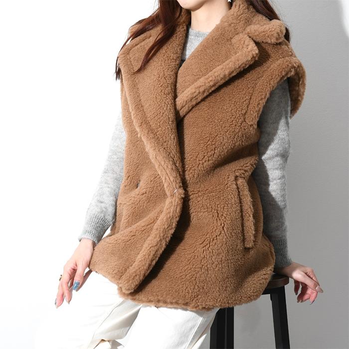 65%OFF!】【65%OFF!】Max Mara マックスマーラ ジレ ベスト アウター