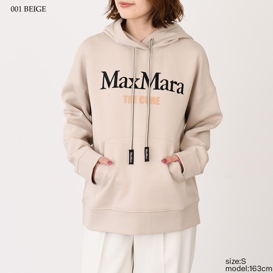 MaxMara マックスマーラ　フード付き　パーカー スウェット　ベージュ MaxMara マックスマーラフード付きパーカー スウェットベージュ