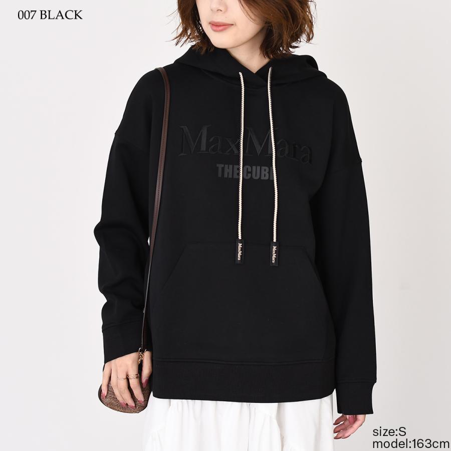 ◖美品◗'S MaxMara ブラックニットパーカー Lサイズ Max Mara S エス マックスマーラ パーカー AGATA アガタ