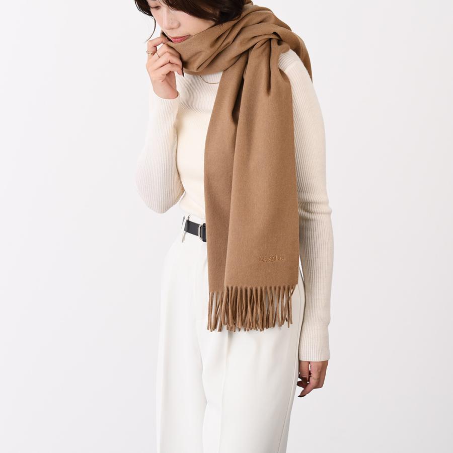 マックスマーラー　ベージュ カシミアマフラー マックスマーラ Max Mara マフラー ダリア カシミヤ ベージュ