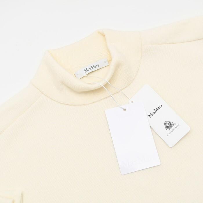 Max Mara - MAXMARAベージュ　白タグ　メランジェ　ハイネックニット マックスマーラ Max Mara（マックスマーラ） 【最大1.5万OFF】Max Mara セーター