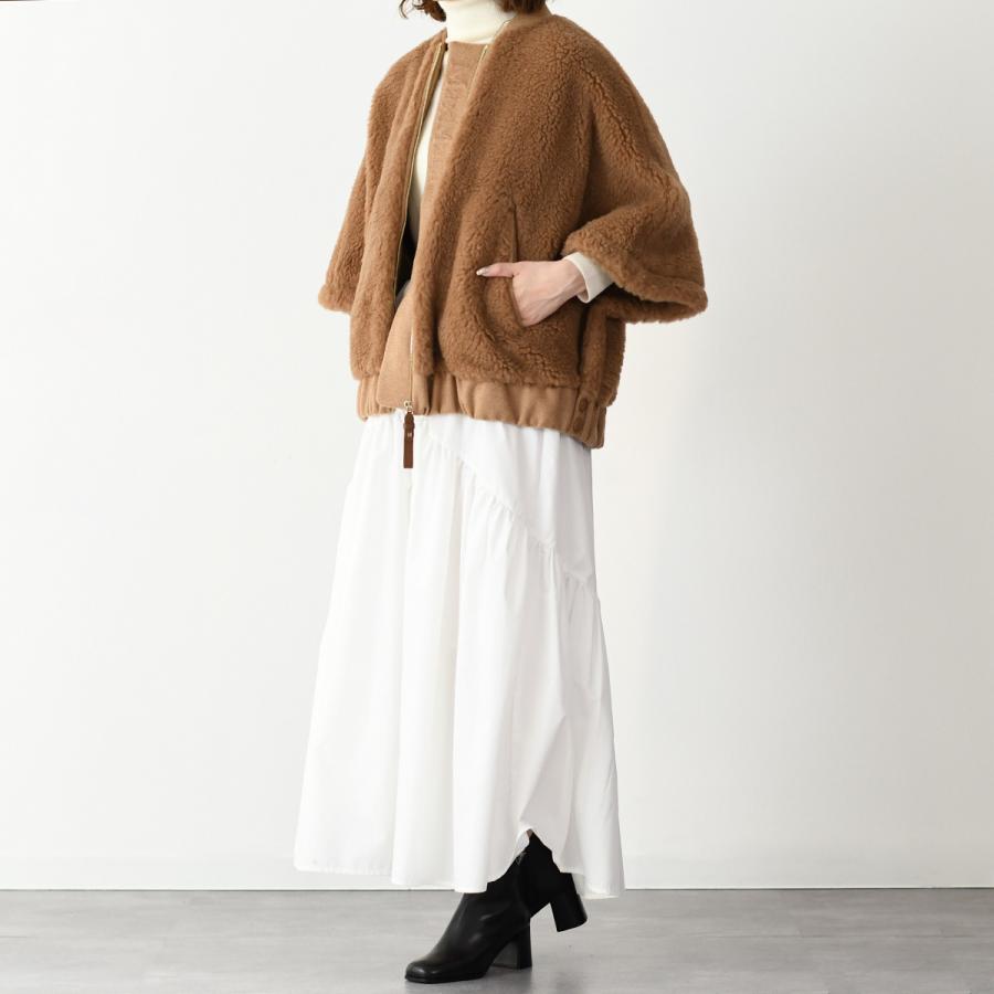 【マックスマーラ　Max Mara studio】ポンチョ風　カーディガン MAXMARA NEWMANTO マックスマーラ ニューマント テディケープ (Max