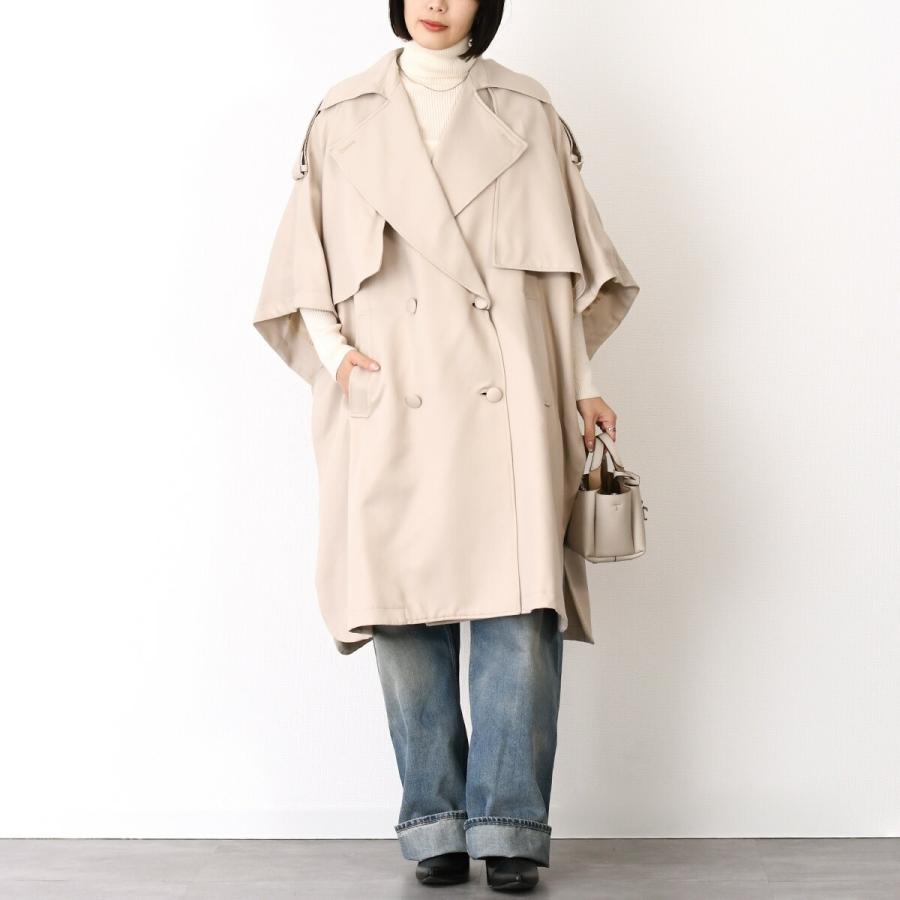 マックスマーラ　ベージュ トレンチコート カフス付き マックスマーラ ベージュ トレンチコート カフス付き MaxMara ベージュ