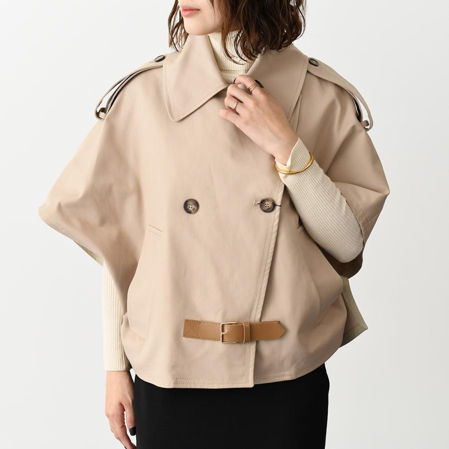 マックスマーラベージュ ケープコート Max Mara（マックスマーラ） コート ゼビオ カシミア ベージュ