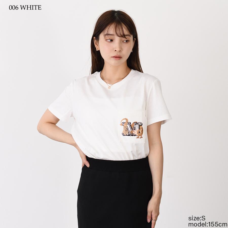 MaxMara ホワイト Tシャツ MAX MARA WEEK END LINE(マックスマーラウィークエンドライン