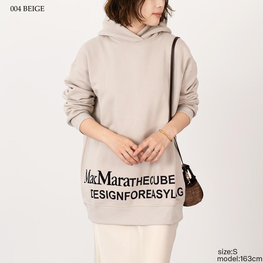 美品！S Max Mara ロング　パーカー　アイボリー エス マックスマーラ S Max Mara S MAX MARA パーカー JOUR 長袖