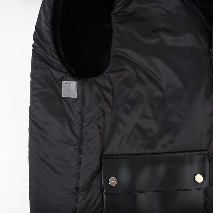 ＊専用＊ 'S Max Mara　フーディリバーシブルロングダウンジレ エスマックスマーラフード付きダウンジレ