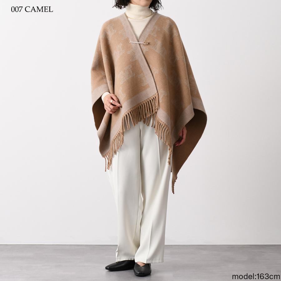 Max Mara マックスマーラ ポンチョ アウター FRINE ウール ジャ Max Mara マックスマーラ ポンチョ アウター FRINE ウール ジャ