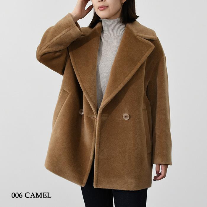 感謝価格 MAX MARA Studio Max studio アルパカウールダブル 
