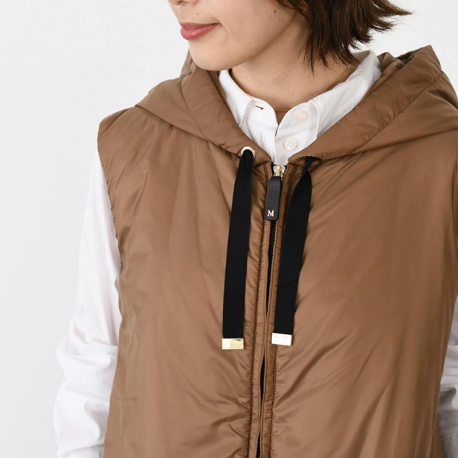 美品 マックスマーラ 22AW The Cube CAMELUXE 中綿ベスト Max Mara（マックスマーラ） Max Mara The Cube ザ・キューブ ダウン