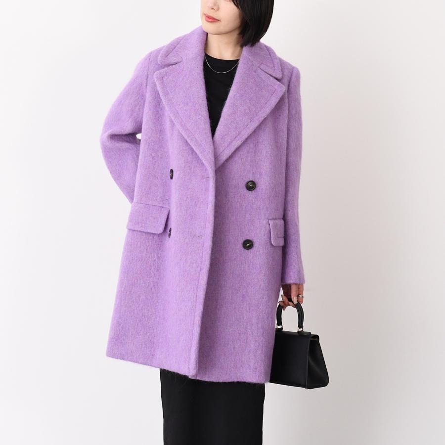 WEEKEND MaxMara ウールコート 紫 Max Mara Weekend ウィークエンド マックスマーラ アウター HELLO